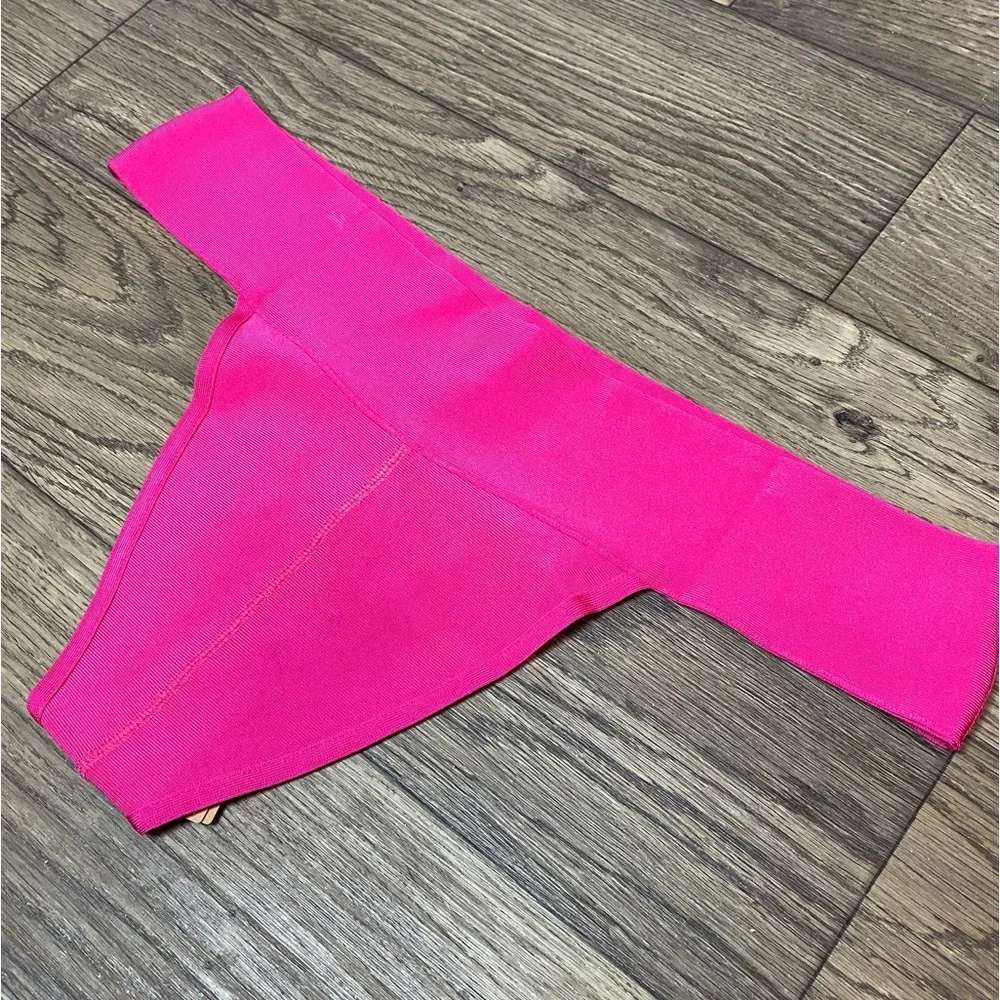 Skims Cheeky Magenta Bikini Bottom